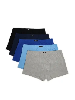 Cropp Bokserki|Basic*5 pack bokserek basic granatowy