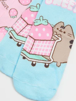 Cropp Skarpety, Rajstopy*2 pack długich skarpet Pusheen wielobarwny