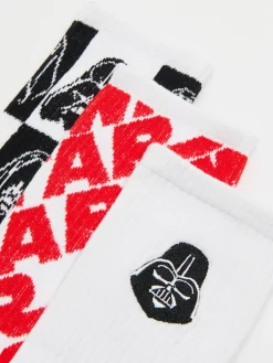 Cropp Skarpetki*3 pack długich skarpet Star Wars biały
