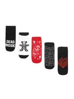 Cropp Skarpetki*5 pack krótkich skarpet czarny