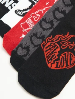 Cropp Skarpetki*5 pack krótkich skarpet czarny