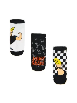 Cropp Skarpetki*3 pack krótkich skarpet Johnny Bravo czarny