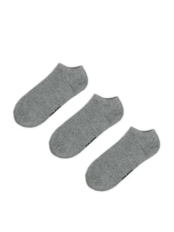 Cropp Skarpetki|Basic*3 pack krótkich ch skarpet szary