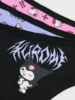 Cropp Bielizna*3 pack majtek hipster Hello Kitty i Kuromi wielobarwny