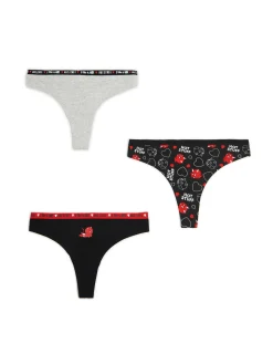Cropp Bielizna*3 pack majtek Hot Stuff The Little Devil czarny