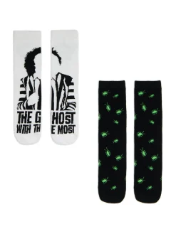 Cropp Skarpetki*2 pack skarpet Beetlejuice biały