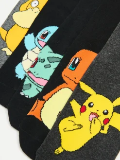 Cropp Skarpetki*5 pack skarpet Pokémon czarny