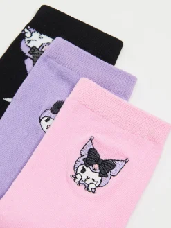Cropp Skarpety, Rajstopy*3 pack skarpet z serii Hello Kitty and Friends wielobarwny