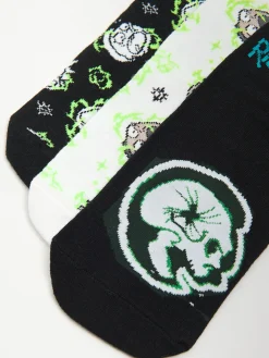 Cropp Skarpetki*3 pack skarpetek Rick i Morty czarny