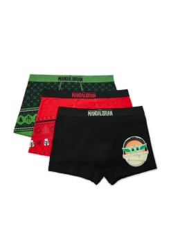 Cropp Akcesoria Świąteczne|Bokserki*3 pack świątecznych bokserek Mandalorian czarny