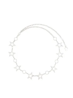 Cropp Paski*Łańcuszkowy pasek do spodni srebrny