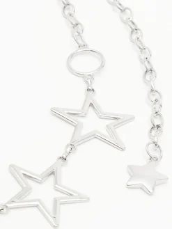 Cropp Paski*Łańcuszkowy pasek do spodni srebrny