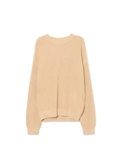 Cropp Swetry*Żakardowy sweter beżowy