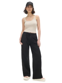 Cropp Koszulki, Topy*Basic top na ramiączkach kremowy