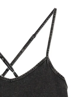 Cropp Sukienki, Kombinezony*Bawełniana sukienka mini szary