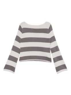 Cropp Swetry*Bawełniany sweter w paski wielobarwny