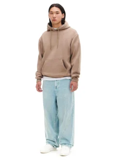 Cropp Bluzy|Sety*Beżowa bluza regular z kapturem beżowy