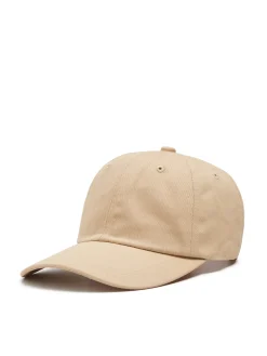 Cropp Czapki*Beżowa gładka czapka z daszkiem beżowy