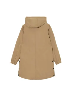 Cropp Kurtki, Płaszcze*Beżowa parka z kapturem beżowy