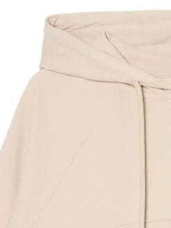 Cropp Bluzy*Beżowa rozpinana bluza z kapturem beżowy