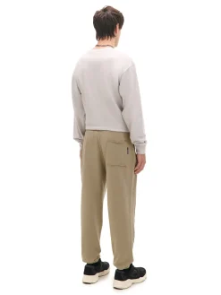 Cropp Spodnie*Beżowe dresowe joggery beżowy