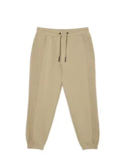 Cropp Spodnie*Beżowe dresowe joggery beżowy