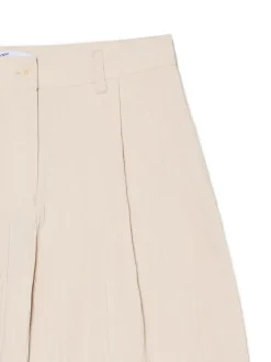 Cropp Spodnie*Beżowe kuloty beżowy