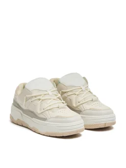 Cropp Sneakersy*Beżowe sneakersy beżowy