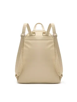 Cropp Torby, Plecaki*Beżowy plecak z metalowymi detalami kremowy