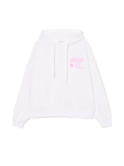 Cropp Bluzy*Biała bluza z napisami biały