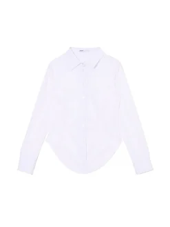 Cropp Koszule, Bluzki*Biała koszula z długim rękawem biały