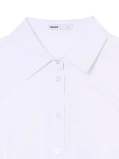 Cropp Koszule, Bluzki*Biała koszula z długim rękawem biały
