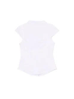 Cropp Koszule, Bluzki*Biała koszula z krótkim rękawem biały