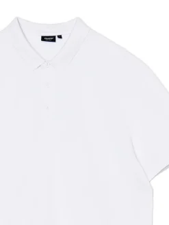 Cropp Koszulki*Biała koszulka polo biały