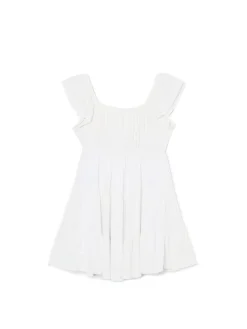 Cropp Sukienki, Kombinezony*Biała sukienka mini biały
