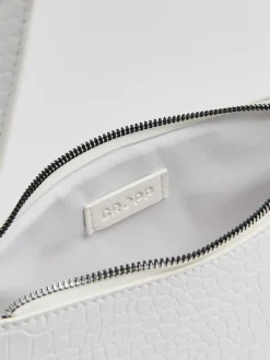 Cropp Torby, Plecaki*Biała torebka z imitacji skóry biały