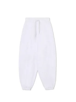 Cropp Spodnie*Białe joggery z wysokim stanem jasnyszary