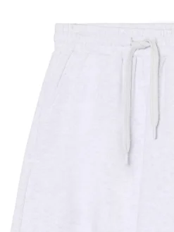 Cropp Spodnie*Białe joggery z wysokim stanem jasnyszary