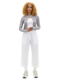 Cropp Spodnie*Białe kuloty biały