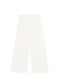 Cropp Spodnie*Białe spodnie cargo biały
