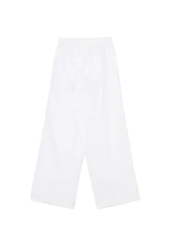 Cropp Spodnie*Białe spodnie wide leg biały