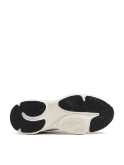 Cropp Sneakersy*Biało-czarne sneakersy czarny