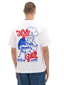 Cropp Koszulki*T-shirt z grillowym nadrukiem biały