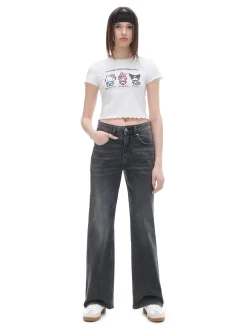 Cropp Koszulki, Topy*t-shirt z nadrukiem Hello Kitty biały