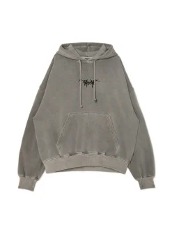 Cropp Bluzy|Sety*Bluza hoodie z naszywką UNISEX czarny