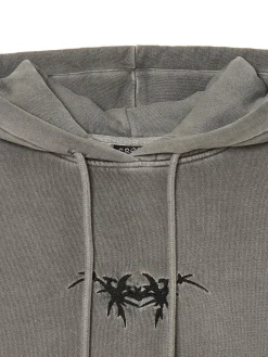 Cropp Bluzy|Sety*Bluza hoodie z naszywką UNISEX czarny