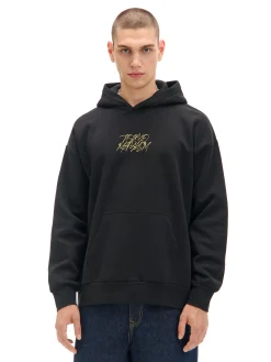 Cropp Bluzy*Bluza loose z nadrukiem czarny