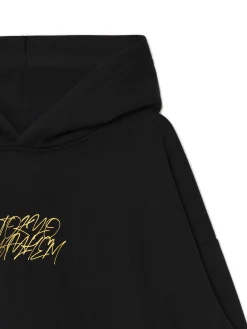 Cropp Bluzy*Bluza loose z nadrukiem czarny