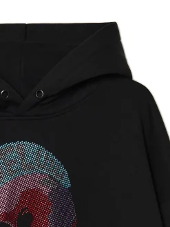 Cropp Bluzy*Bluza z aplikacją punkowej czaszki czarny