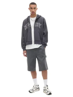 Cropp Bluzy*Bluza z kapturem i aplikacją szary